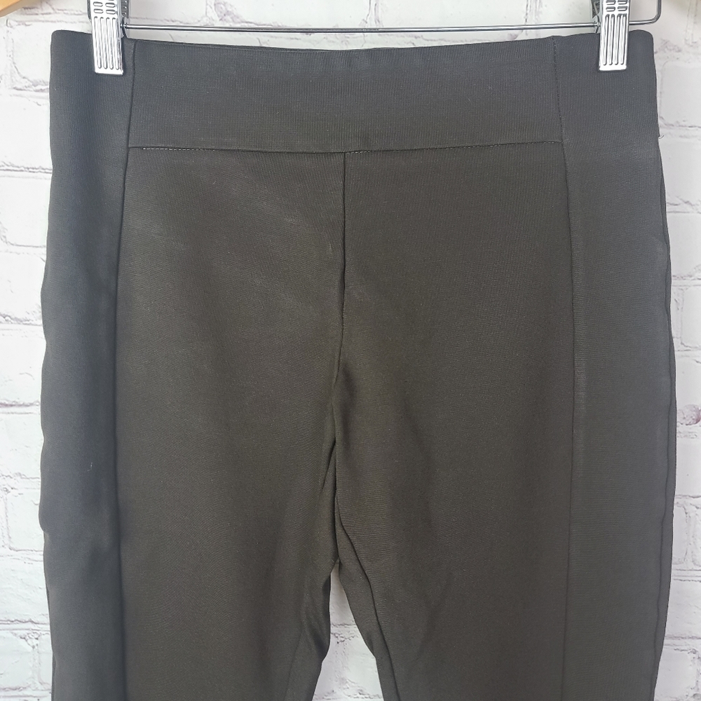 SOJO. Stretch Pants. Deep Chocolate Sz 6.